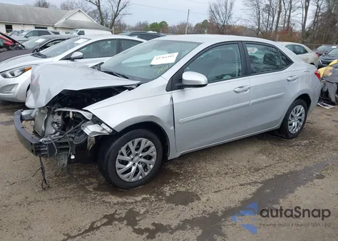 2018 Toyota Corolla Le из США, поврежденный, VIN 2T1BURHE4JC977568